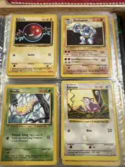 Vintage Pokemon Card Binder Lot WOTC Base Set Jungle Fossil Team Rocket Neo - Image 5