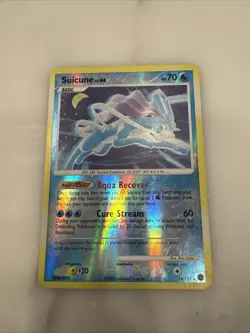 Pokemon TCG Cards Suicune 19/132 Secret Wonders Reverse Holo NM - Image 1