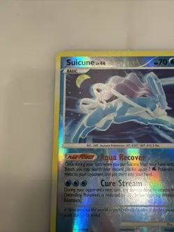 Pokemon TCG Cards Suicune 19/132 Secret Wonders Reverse Holo NM - Image 4