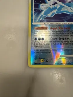 Pokemon TCG Cards Suicune 19/132 Secret Wonders Reverse Holo NM - Image 5