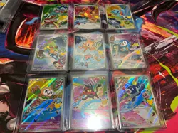 Pokemon 2026 First Partner Illustration Collection Series 1 Promo Set (9 Cards) - Image 1
