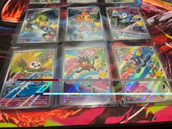Pokemon 2026 First Partner Illustration Collection Series 1 Promo Set (9 Cards) - Image 2