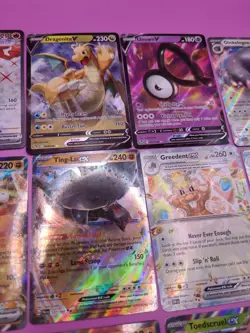 Pokemon TCG Ultra Rare Lot 15 Cards Dragonite Zapdos Mimikyu Near Mint - Image 3