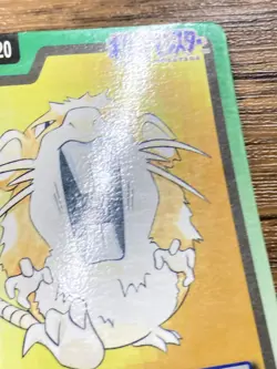 Pokemon Carddass Card Raticate File No. 20 Bandai Pocket Monsters 1997 Japan - Image 5
