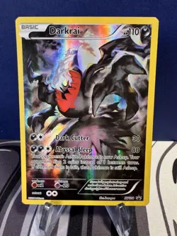 Pokemon Darkrai TCG XY Black Star Promos Holo Card XY114 w/ FREE SHIPPING !! - Image 1
