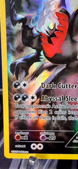 Pokemon Darkrai TCG XY Black Star Promos Holo Card XY114 w/ FREE SHIPPING !! - Image 4