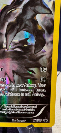 Pokemon Darkrai TCG XY Black Star Promos Holo Card XY114 w/ FREE SHIPPING !! - Image 5