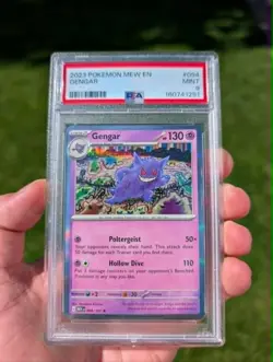2023 POKEMON MEW EN 151 HOLO 094 GENGAR PSA 9 NEW CERT 2026 - Image 1