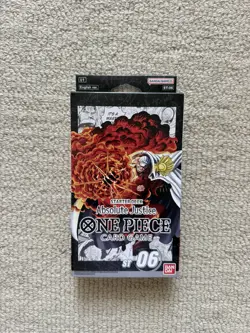 One Piece Card Game Starter Deck Navy Absolute Justice ST-06 ENGLISH SEALED - Image 1