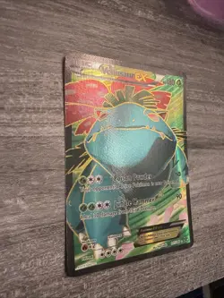Pokemon TCG Venusaur EX 141/146 XY Base Set Ultra Rare Full Art Holo Card LP - Image 2
