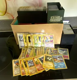 Wizards of the Coast Pokemon TCG Base Set Mixed Lot w/ Storage Boxes, English - Image 1