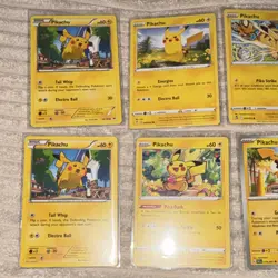 Pokemon TCG Pikachu & Flying Pikachu mixed lot (13) See description - Image 2