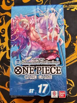 One Piece Starter Deck Blue Donquixote Doflamingo ST-17 English Sealed NEW - Image 1