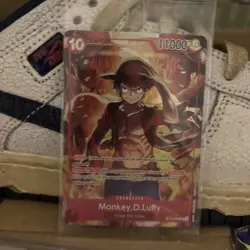 Monkey D. Luffy ST10-006 Alt Art SR Promo Sealed Pack Fresh One Piece Card - Image 1
