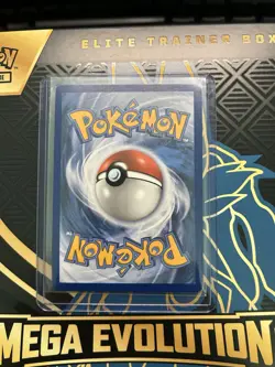 2025 Pokemon Mega Evolution Bulbasaur 133/132 Illustration Rare + Top Loader - Image 2