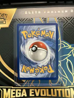2025 Pokemon Mega Evolution Bulbasaur 133/132 Illustration Rare + Top Loader - Image 3