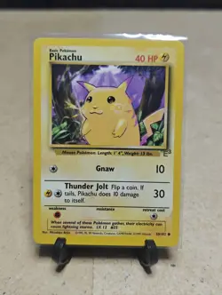 Pikachu E3 1999 Pokemon TCG Promo Card Yellow Cheeks Rare Limited Edition - Image 1