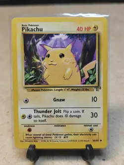 Pikachu E3 1999 Pokemon TCG Promo Card Yellow Cheeks Rare Limited Edition - Image 2