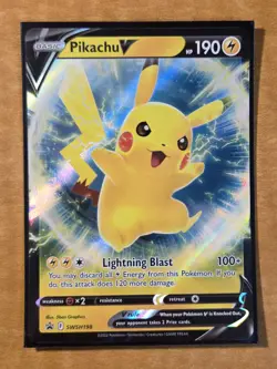 Pokemon TCG: Pikachu V (SWSH198) - Sword & Shield Promos - Image 1