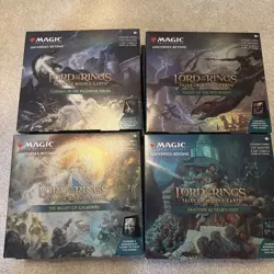 Magic: Lord of the Rings Tales of Middle-earth Scene Boxes (Set-of 4) MTG New - Image 1