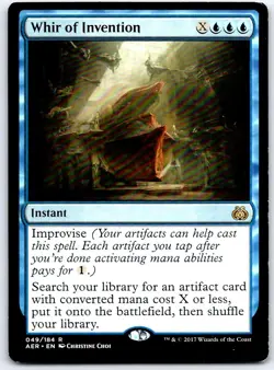 Whir of Invention 49 R The List Reprints MTG LP - Image 1