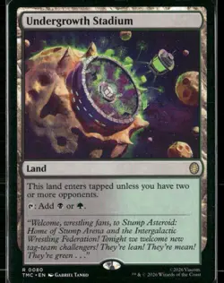 UNDERGROWTH STADIUM 80 COMMANDER: TEENAGE MUTANT NINJA TURTLES MTG NM/M - Image 1