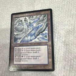Wizards of the Coast MTG Underground River Ice Age English Rare #357 - Image 2