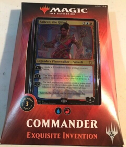 Magic The Gathering 2018 Exquisite Invention Commander Deck Sealed New 630509632244 - Image 1