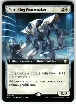Patrolling Peacemaker 25 Commander: Edge of Eternities Magic: The Gathering NM - Image 1