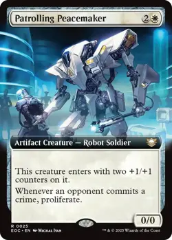 Patrolling Peacemaker 25 Commander: Edge of Eternities Magic: The Gathering NM - Image 3