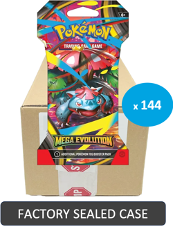 POKEMON MEGA EVOLUTION SLEEVED BOOSTER PACK CASE - SHIPS 9/26!! - Image 1