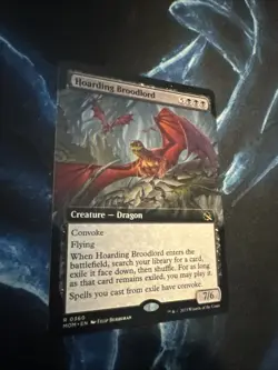 Hoarding Broodlord (Extended Art) March of the Machine Regular - Image 2