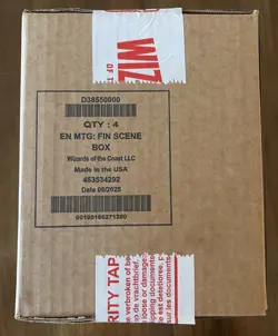 MAGIC THE GATHERING Final Fantasy Scene Box FIN Case Factory Sealed - Image 2