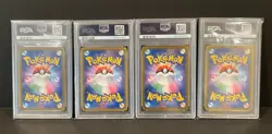 2021 Pokemon Japanese Vmax Climax Eevee Flareon Vaporeon Jolteon Set PSA 10 - Image 4