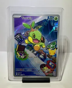 Turtwig 040 First Partner Illustration Promo 30th Anniversary - Image 1