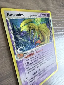 Pokemon - Ninetales (Delta species) 8/101 Dragon Frontiers Holo - LP - Image 2