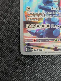 Pokemon Steelix SV04: Paradox Rift 208/182 Illustration Rare EN - Image 5