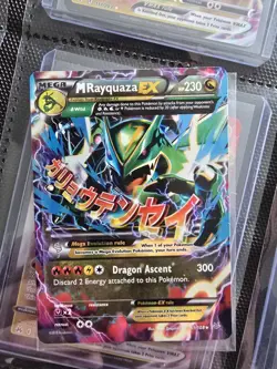 Pokemon TCG — M Rayquaza EX 61/108 Roaring Skies Ultra Rare Holo — Near Mint - Image 1
