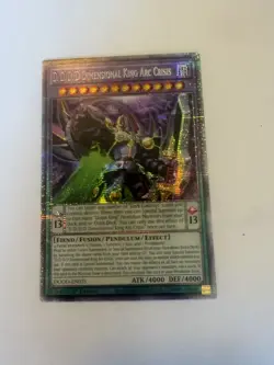 Yugioh D/D/D/D Dimensional King Arc Crisis DOOD-EN035 1stEdition Starlight Rare - Image 1