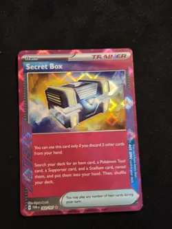 Pokemon TCG Secret Box Ace Spec 163/167 Twilight Masquerade Rare - Image 1