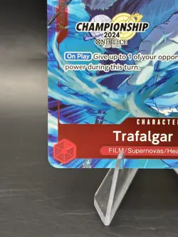 One Piece TCG P-017 Trafalgar Law Championship 2024 Celebration Event Pack Promo - Image 3