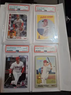 baseball card lot mixed judge ohtani psa graded 10/9 - Image 1