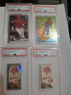 baseball card lot mixed judge ohtani psa graded 10/9 - Image 2