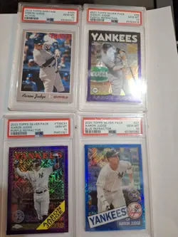 baseball card lot mixed judge ohtani psa graded 10/9 - Image 3