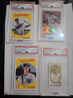 baseball card lot mixed judge ohtani psa graded 10/9 - Image 4