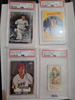 baseball card lot mixed judge ohtani psa graded 10/9 - Image 5