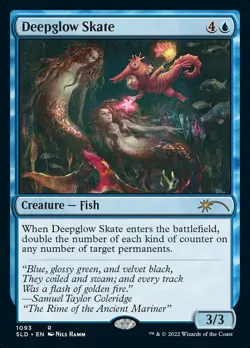 1x Deepglow Skate (1093) NM-Mint, English Secret Lair MTG Magic - Image 1