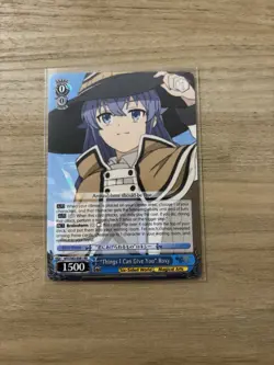 Weiss Schwarz Mushoku Tensei Things I Can Give You Roxy MTI/S83-E081 R Foil - Image 1
