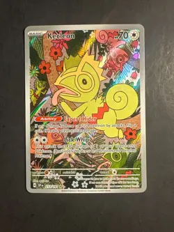 2024 Pokemon Surging Sparks Kecleon 213 /191 Full art illustration rare Holo 002 - Image 3