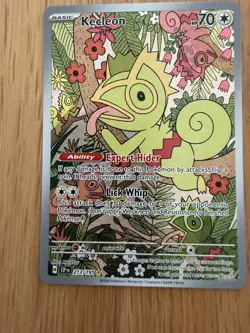 Pokemon TCG Kecleon Illustration Rare Surging Sparks 213/191 - Image 1